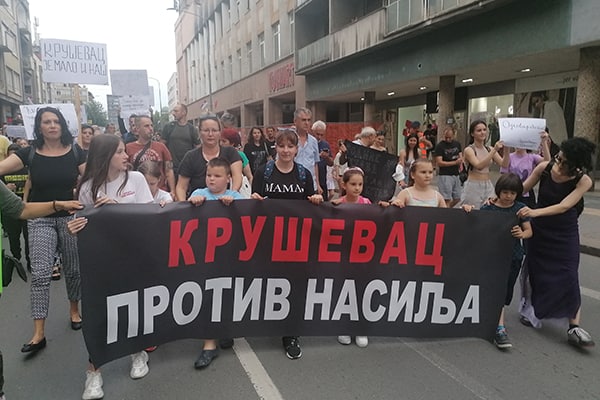protest ulica, odjek.rs