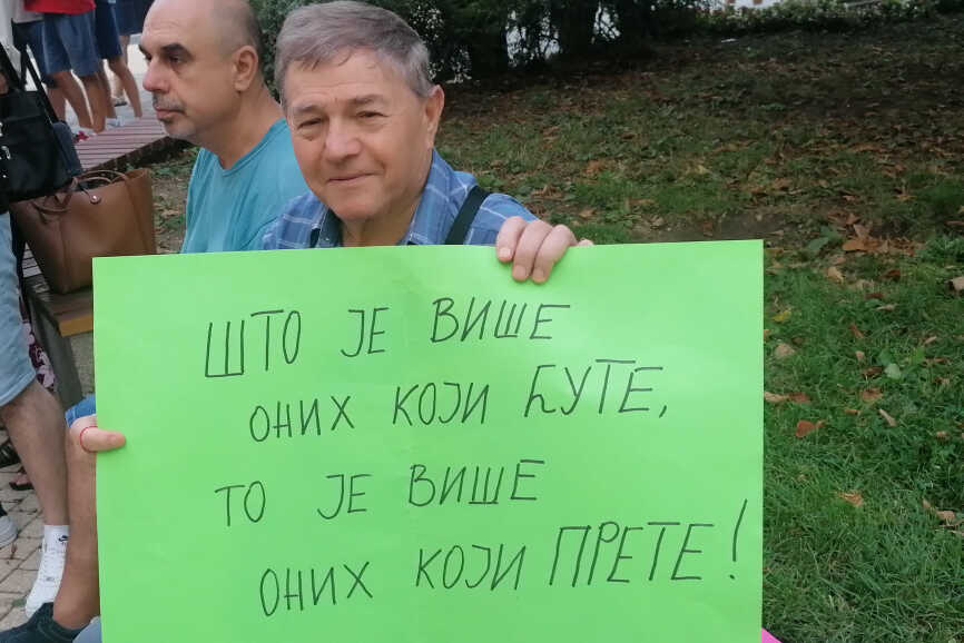 Protest, Odjek.rs